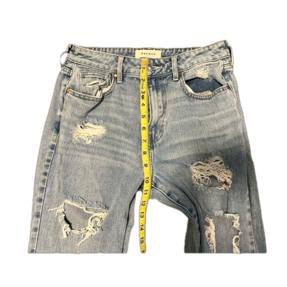 Pacsun Distressed Mom Jeans - Picture 4 of 6